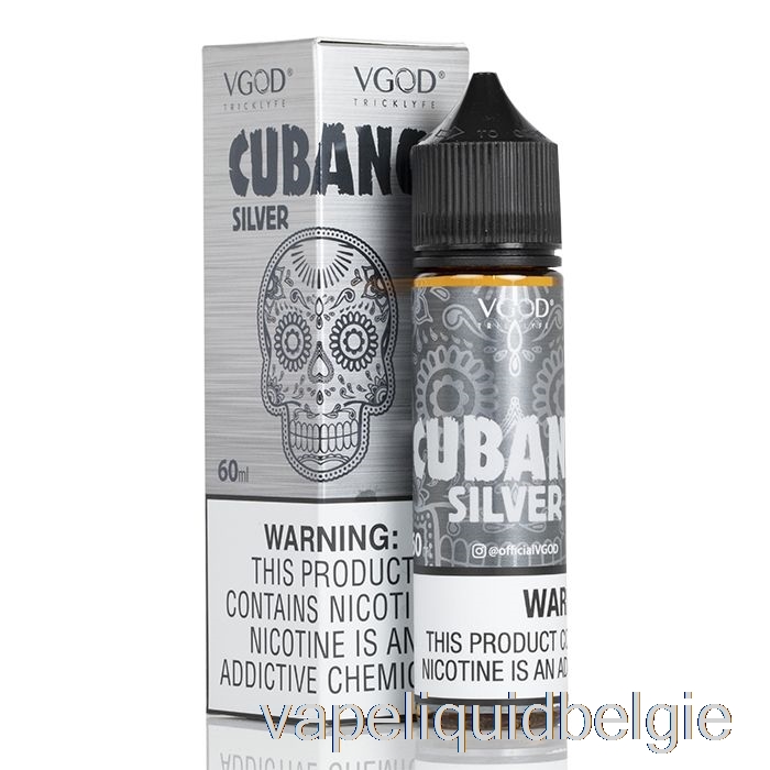 Vape Smaken Cubano Zilver - Vgod E-vloeistof - 60ml 3mg